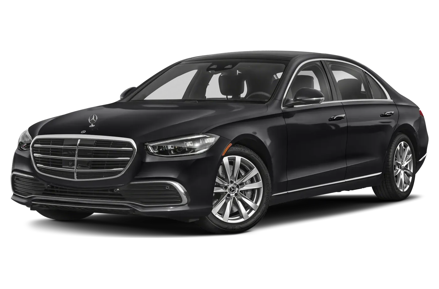 Black Mercedes-Benz S-Class sedan